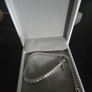 Dazzling Silver Bracelet